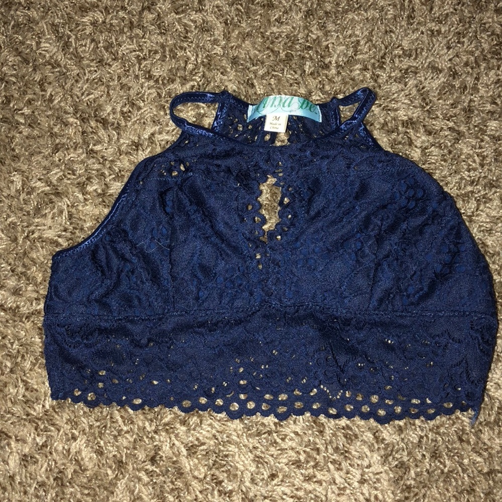 Navy Bralette